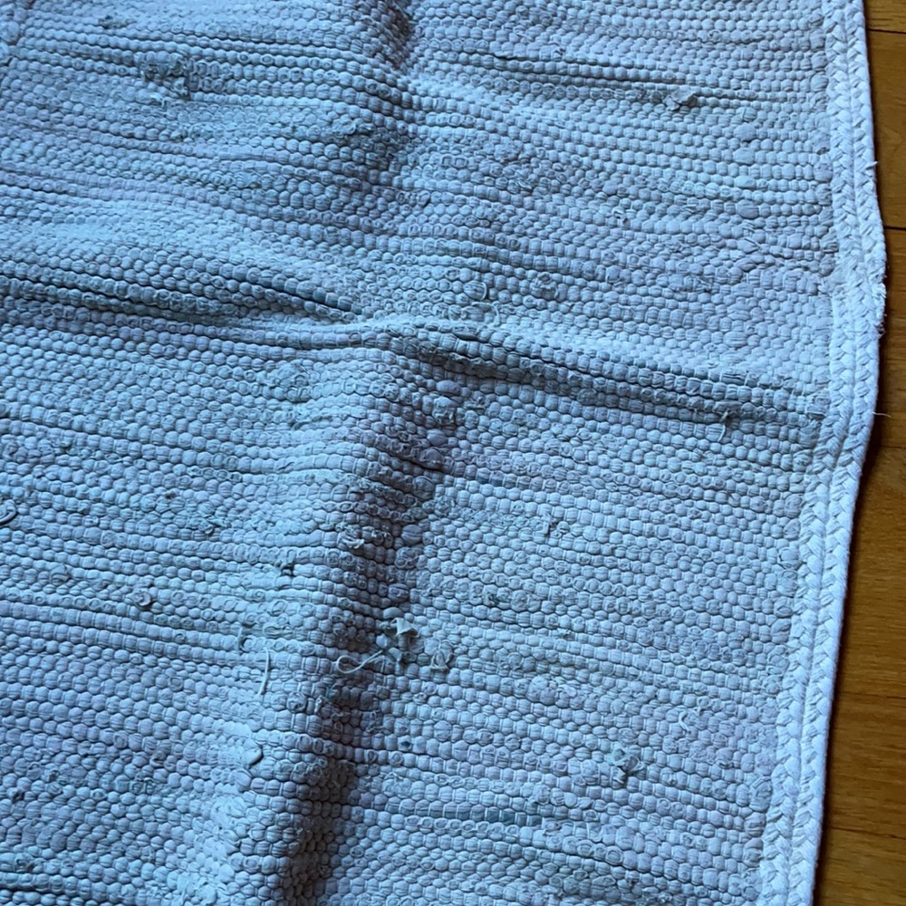 🌿Blue/Gray Small Rug - Picture 2 of 7